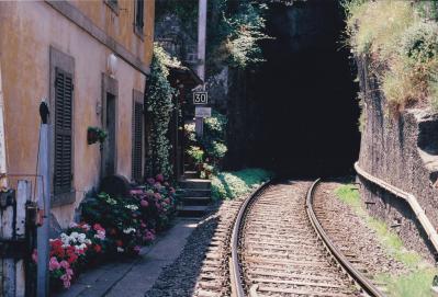 House Near the Railroad Tracks